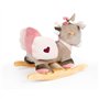 Nattou Bascule Licorne Jade, 10 - 36 Mois, 60 x 39 x 50 cm, Beige/Rose