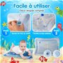 Tapis Eau Bebe Eveil | Aquarium Bebe Gonflable Pour Les Touts Petits | Tapis Sensoriel Bébé & Tapis de Motricité Bébé Pour Éveil