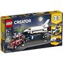 LEGO Creator - Le Transporteur de Navette - 31091 - Jeu de Construction