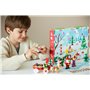 PLUS PLUS - Calendrier de l'Avent 2024 avec 25 Cadeaux Surprises, Contient 600 pièces - Jeu de Construction - Cadeau de Noël pou