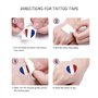 10 Pcs France Drapeau Tatouages Temporaires,Faux Autocollant De Tatouage De Transfert De Visage Imperméable Pour Coupe D'Europe 