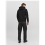 JACK & JONES Sweat à Capuche zippé Sweat à Capuche zippé Uni Black XS Black XS