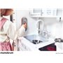 Mamabrum Grande Cuisine en Bois Enfant - Cuisine Jouet avec Four, Réfrigérateur, Lave-Linge, Tablier Chef, Accessoires - 81 x