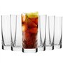 Krosno Verre à Eau Jus Long-Drink | Lot de 6 | 350 ML | Collection Blended | Parfait la Maison