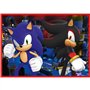 Trefl-Sonic The Hedgehog, Les Aventures de Sonic-Puzzles 4 en 1,de 35 à 70 éléments-Puzzles colorés avec Les Personnages du Jeu
