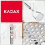 KADAX Presse Purée avec Grille Perforée en Acier Inoxydable, Presse Purée avec Poignée ovale, Presse à Pommes de Terre, Parfait 