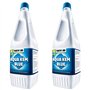 Thetford Aqua Kem Blue Lot de 2 accessoires sanitaires pour toilettes de camping 2 l
