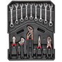 Kanwod Caisse a outil multifonction de 1000 pièces, Boite a outils complete avec Bricolage outillage à main - Set tournevis, mar