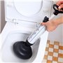 Retoo Déboucheur à ventouse Déboucheur ventouse de canalisation pour WC Toilette Dégager le Blocage des Tuyaux Déboucheur ventou