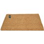 KOTARBAU® Paillasson antidérapant en fibre de coco - Couleur naturelle - 35 x 60 cm