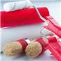 M7 Set de 6 Pinceaux 3 Plats 3 Ronds 0 "1.5" 2 "4" 6" Série 04 pour Travaux de Peinture avec Peintures et Vernis Couverture Unif