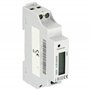 Miratic Compteur Electrique Pour 1 Phase avec Certificat MID Largeur 1 Module 40A montage DIN TH-35mm