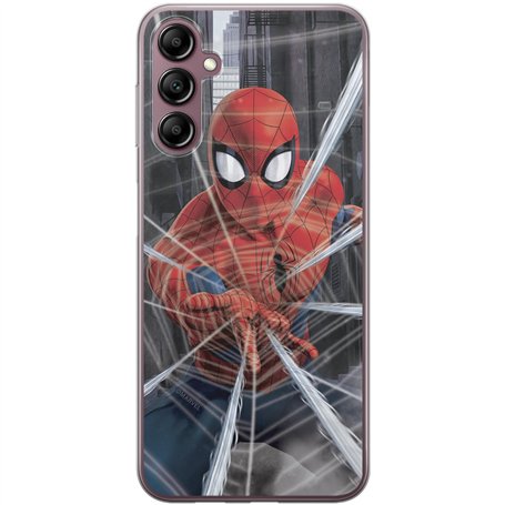 ERT GROUP Coque de téléphone Portable pour Samsung A14 4G/5G Original et sous Licence Officielle Marvel Motif Spider Man 008 Par