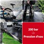 Lehmann Nettoyeur Haute Pression Jukon, 1600 W, Max. 200 Bar, Débit 480 l/h, Tuyau Haute Pression de 5m avec, Kit D'accessoires