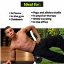 Fizyo Rouleau de fascia pour le fitness, le yoga et la rééducation, rouleau d'automassage pour le dos et la colonne vertébrale, 