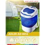 Adler AD8051 Machine à Laver (Blanc/Bleu)