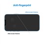 JETech Protection D'écran pour iPhone 16e 2025, iPhone 13/13 Pro 6,1 Pouces, Film en Verre Trempé, Anti-Espion, Lot de 2