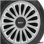 Sparco Enjoliveurs Treviso - 15-pouces - Argent - Set de 4 pièces