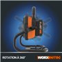 WORX Nitro - Projecteur LED / lampe de travail 20V - WX026.9 (Livré sans batterie ni chargeur, pivote à 360°, éclairage puissant