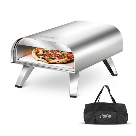 BIGHORN Four à pizza au gaz portable