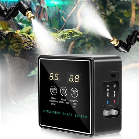 Humidificateur Intelligent et Automatique pour Terrarium - Brumisateur pour Reptiles