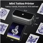Phomemo TP31 Thermocopieur Tatouage, 2025 Upgraded Imprimante Tatouage Imprimante Stencil Tatouage avec 30 Feuilles Papier Trans