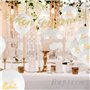12 Ballons Mon Baptême et Bannière Banderole Pailleté Papier Baby Shower Guirlande Bunting Banner DIY Décoration Suspendue Festo