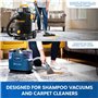 Vacmaster Wash & Refresh Febreze Shampooing nettoyant pour tapis | Formule concentrée double élimine les taches et neutralise le
