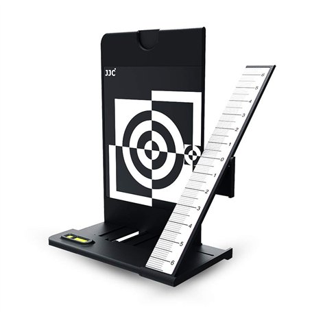 JJC Objectif Focus Étalonnage Tool avec Carte de Balance des Couleurs pour Canon Nikon Sony Pentax Olympus etc. Appareils Photo