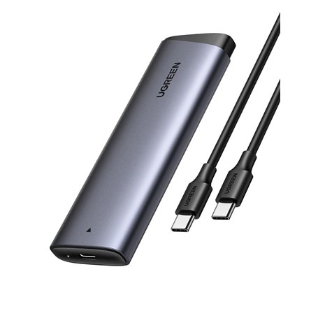 UGREEN Boîtier SSD M2 NVMe PCIe 10 Gbps USB 3.2 Gen 2 Adaptateur Disque Dur Externe Aluminium pour M.2 2230 2242 2260 2280