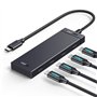 UGREEN 10Gbps Hub USB C vers 4 USB C 3.2 Gen2 Adaptateur Multiport Câble 30CM Compatible avec iPhone 16 15 Série MacBook iPad Pr