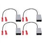 The Lord of the Tools 4 Adaptateurs de Lot de Haut-Parleur 12 V Câble à 2 Broches Compatible avec Honda Compatible avec Accord C
