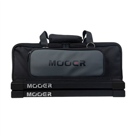 Mooer Stomplate Mini Pédalier en aluminium permettant de fixer jusqu'à 6 pédales