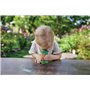 Hape Microscope pour Enfants Scientifique - Microscope Portable en Bambou Adapté aux Enfants de 4 Ans et Plus - Grossissement En