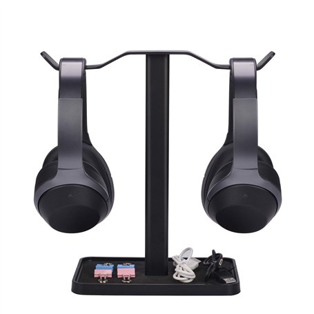 Neetto HS908 Double Support Casque pour Bureau
