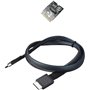 GPD Câble Oculink SFF-8611 avec adaptateur M.2/8612 compatible avec la connexion de carte graphique externe G1