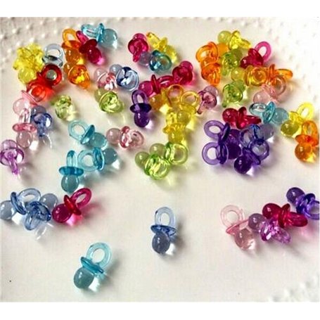 CHSYOO 100 x Mini Set de Sucette de Deco