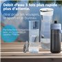 Pack de 6 filtres MicroDisc en fibre de carbone, pour bouteilles et carafes filtrantes compatibles Brita – réduit jusqu’à 98 % d