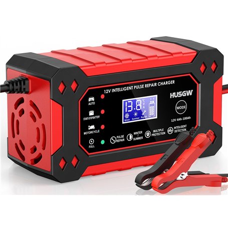 Chargeur de Batterie Voiture 12V6A