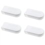 be in your mind 4 Pièces Cordon Poids de Rechange pour Stores Verticaux Enrouleurs Volets de Fenêtre Blanc en Plastique Poignée