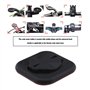 The Lord of the Tools 2pcs Support de Téléphone Portable Compatible avec Garmin Edge Support d'ordinateur de Vélo Anti-dérapant 