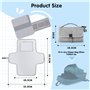 Romon Tapis à Langer Bébé –Matelas à langer portable et imperméable, Matériau Imperméable et Tapis Amovible – Idéal pour Voyage