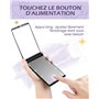 Enkifun Miroir de Poche 8 LED Miroir Illuminé Maquillage Miroir Portable Maquillage 1X & 2X Grossissant Double Face Ajustable Lu
