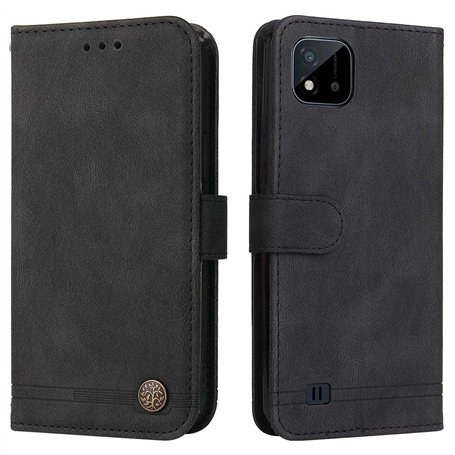 SEAHAI Cuir Coque pour Realme C11 (2021)