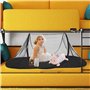 Moustiquaire pliable rapide, tente de camping portable, moustiquaire lit de maison, moustiquaire pop-up ultra légère, moustiquai