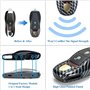 Nicoone Coque de Clé de Voiture,3 Pièces Carbone Couvercle De Clé à Distance,Accessoire Clé de Voiture pour Porsche Cayman/Macan