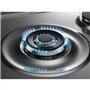 EGS75362X Plaque de cuisson 5 feux à gaz 75 cm en acier inoxydable