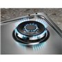 EGS75362X Plaque de cuisson 5 feux à gaz 75 cm en acier inoxydable
