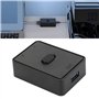 LenTLy Commutateur KVM USB, Bidirectionnel 2 en 1 Sortie Voyants LED Sélecteur de Commutateur USB 3.0 Portable Plug and Play pou
