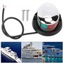 Leopacat Feux De Navigation à Led Pour Bateau, Marine Lampe Des Signalisation Rouge Vert Voyant Signal de Etanche D'avertissemen